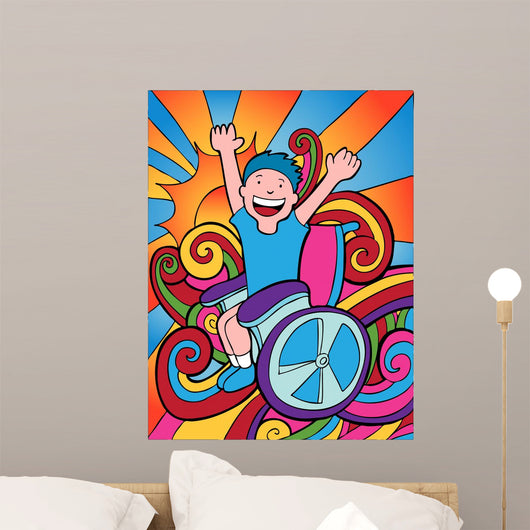 Disabled Child Wall Decal