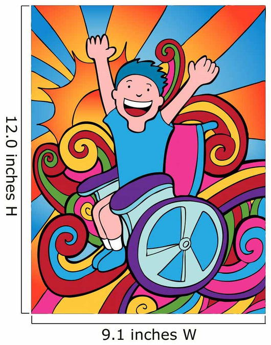 Disabled Child Wall Decal
