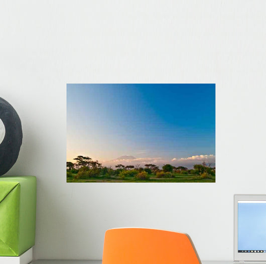 Kilimanjaro Sunrise Wall Decal