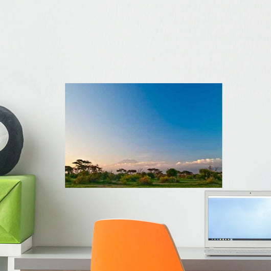 Kilimanjaro Sunrise Wall Decal