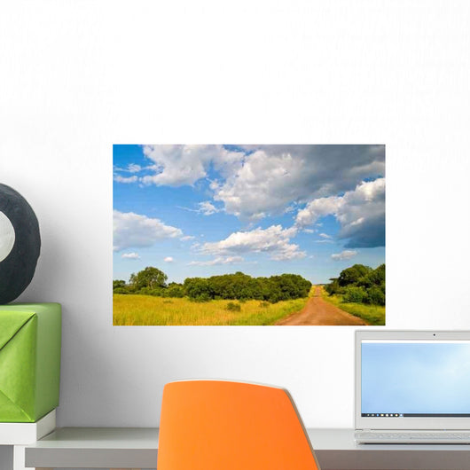 Dirt Road Wall Decal Design 2