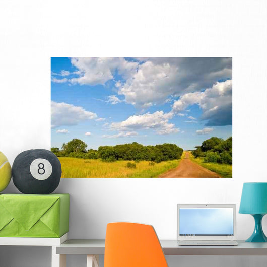 Dirt Road Wall Decal Design 2