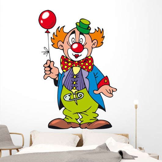 Clown Wall Decal