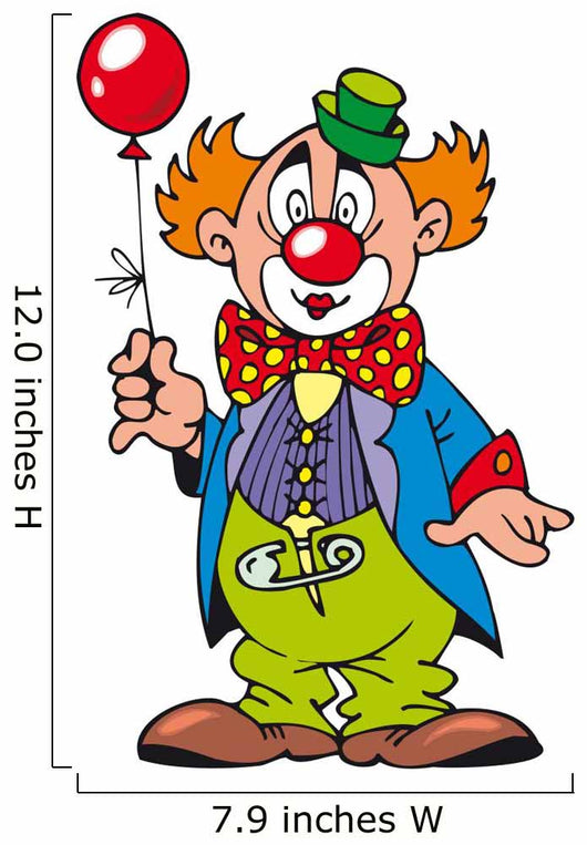 Clown Wall Decal