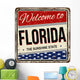 Vintage Welcome to Florida Wall Decal