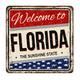 Vintage Welcome to Florida Wall Decal