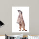 Meerkat or Suricate White Wall Decal