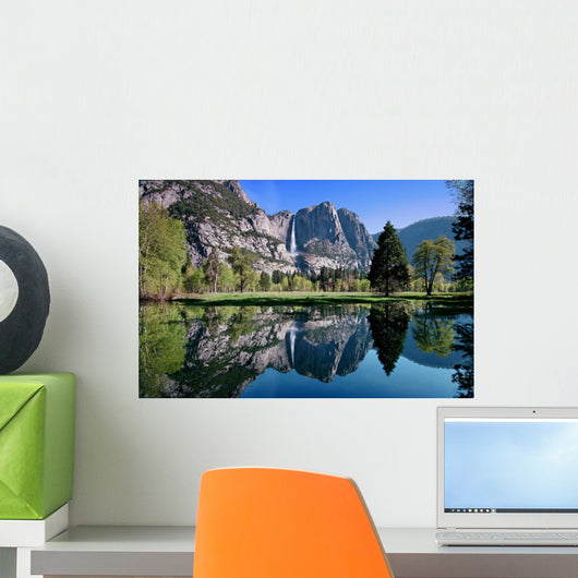 Yellowstone Falls Merced River Wall Decal