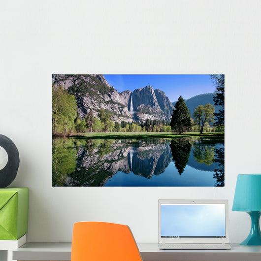 Yellowstone Falls Merced River Wall Decal