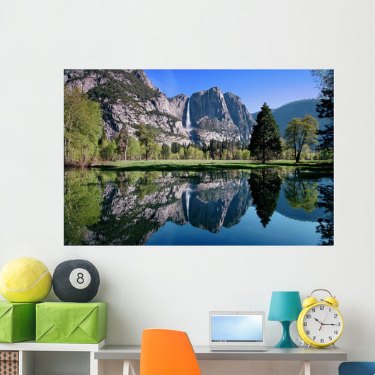 Yellowstone Falls Merced River Wall Decal