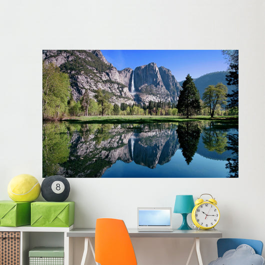 Yellowstone Falls Merced River Wall Decal