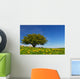 Tree with Spring Meadow Wall Decal