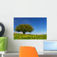 Tree with Spring Meadow Wall Decal