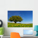 Tree with Spring Meadow Wall Decal