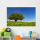 Tree with Spring Meadow Wall Decal