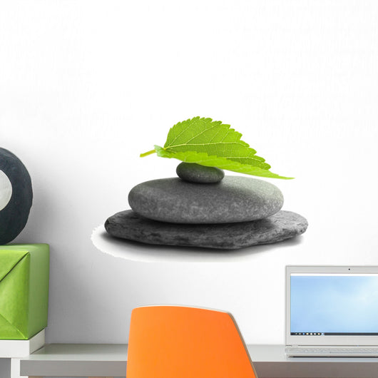 Tree Leaf Stone and Wall Decal