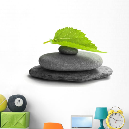 Tree Leaf Stone and Wall Decal