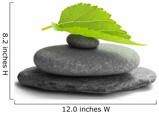 Tree Leaf Stone and Wall Decal