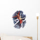 Watercolor Ballet Couple Dancers Wall Decal