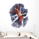 Watercolor Ballet Couple Dancers Wall Decal