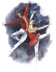 Watercolor Ballet Couple Dancers Wall Decal