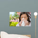 Frau Allergie Taschentuch Wall Decal