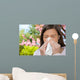 Frau Allergie Taschentuch Wall Decal