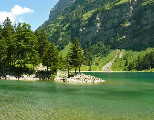 Wasserauen Seealpsee Appenzell Wall Decal Design 2