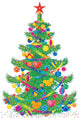 Christmas Fur-tree Wall Decal