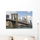 Brooklyn Bridge and Manhattan Wall Decal Design 1