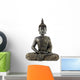 Buddha Statue Zen Bronze Wall Decal