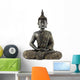 Buddha Statue Zen Bronze Wall Decal