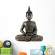 Buddha Statue Zen Bronze Wall Decal