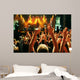Crowd Motion Blur Wall Decal