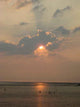 Sunset over Sea Wall Decal