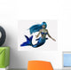 Blue Mermaid Wall Decal