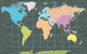 World Map Illustration Wall Decal