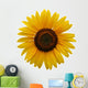 Sunflower Wall Decal Design 1