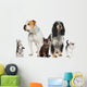 Group Pets Dogs and Wall Decal