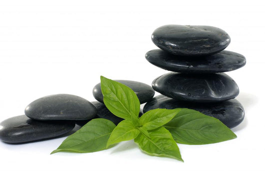 Stack Pebbles with Green Wall Decal
