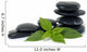 Stack Pebbles with Green Wall Decal