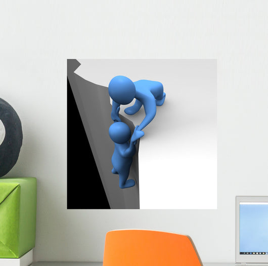 Helping Dangerous Situation 3D Wall Decal