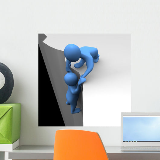 Helping Dangerous Situation 3D Wall Decal