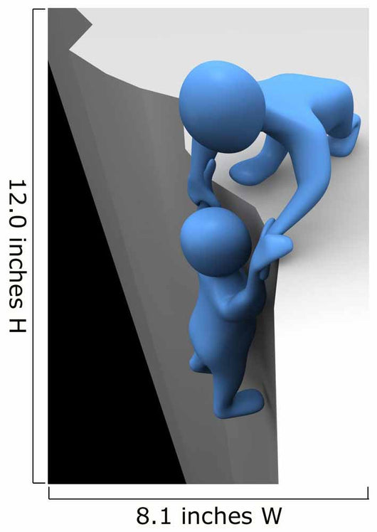 Helping Dangerous Situation 3D Wall Decal
