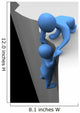 Helping Dangerous Situation 3D Wall Decal