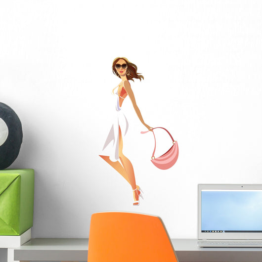 Fashion Girl Wall Decal