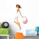 Fashion Girl Wall Decal