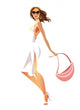 Fashion Girl Wall Decal