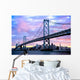 Sunset over San Francisco-Oakland Wall Decal