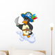 Pirate Penguin Wall Decal